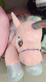 Мягкий Единорог Кристина блестящий 182402