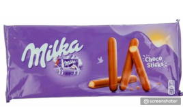 Печенье МИЛКА палочки 112 г (20 шт/уп)