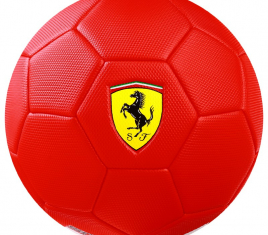 Мяч футбольный FERRARI р.5, PVC, цвет красный 3794413