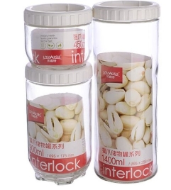 31203 Набор 3 банок для сыпучих Lovwish MB (х16)