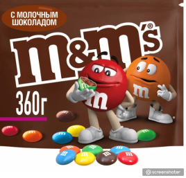 Драже M&Ms вес