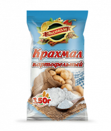 Крахмал картофельный ЭКОНОМ 200 г (25 шт/уп)