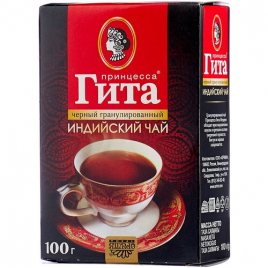 Чай ГИТА индийский 100 гр, (16 шт/уп)