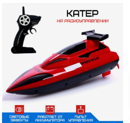 Катер радиоуправляемый Speed Boat, работает от аккумулятора, МИКС    6848424