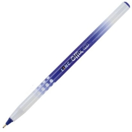 Ручка шариковая " Linc " Offix синяя 1,0мм одноразовая, непрозрачный цветной корпус