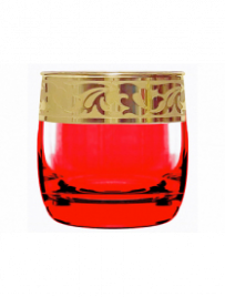Набор стаканов 300мл. 6шт. арт.160-Н7 ГНМ "Жасмин" (Рубин) Набор стаканов 300мл.