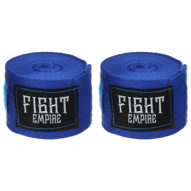 Бинт боксёрский FIGHT EMPIRE 4 м, цвет синий