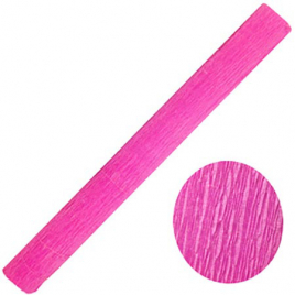 Бумага крепированная " KWELT " 50*250см 80гр одноцветная темно-розовая