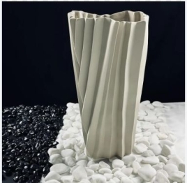 135-102 Ваза 35см ЭФИОПИЯ в под.уп.(х4)Фарфор