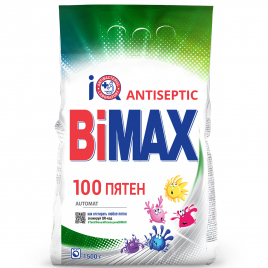 BiMax порошок для стирки калор 100 пятен 1,5 кг