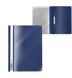 Папка-скоросшиватель A4 ErichKrause "Fizzy Classic" синяя 50003 4917341