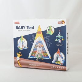 Палатка-шатер с игрушками. Размер упак:59х51х12см 023-63A