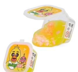 Лизун Slime HERO Роботы Цыпленок желтый SLM276