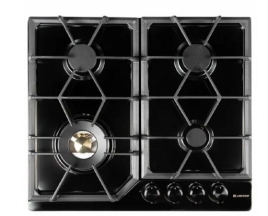 Варочная поверхность AXELDORF GH-0608-4 BLACK INOX LUXE