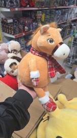 Мягкая Лошадка с шарфом 6005