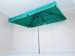 уличный зонт, прямоугольный, цвет зеленый 2*3м 8спиц, толстый