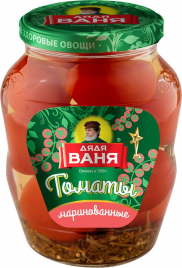 Томаты  ДЯДЯ ВАНЯ маринованные с/б 680 г (8 шт/уп)