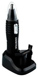 Триммерный набор Centek CT-2179 (чёрн/серебр) ТРИММЕР 3 В1 + BARBER-СТАЙЛЕР ДЛЯ БОРОДЫ И УСОВ