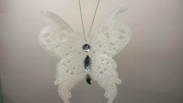 Елочная игрушка бабочка 91-34
