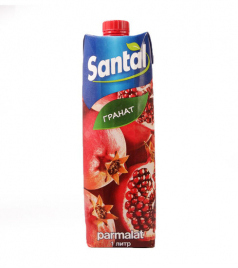 Сок "SANTAL" гранат  м/у 1,0 л (12 шт/уп)