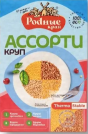 Крупа РОДНЫЕ края асорти круп 640 г