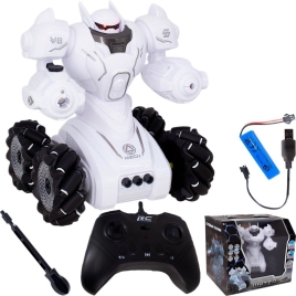 Робот на радиоуправлении Young Racer MK666-861A Шутер белый в кор.Предназначен для детей в качестве 