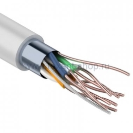 Кабель FTP 4x2x0,5 305м, cat 5e, серый Proconnect	01-0142-3																																