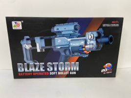 Бластер Blaze 7083ZC с безопасными пулями, в коробке