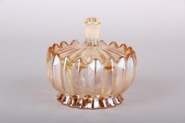 Amber Ваза сервировочная с крышкой 10х10см кратно 1