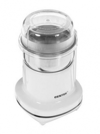 Кофемолка Centek CT-1365 White  250Вт, 165 мл, безопасная блокировка, стальн чаша, прозрачная крышка