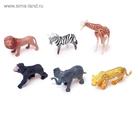 Набор животных "Звери африки", 6 фигурок   5155887