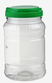 Банка для хранения продуктов Альтернатива, 2 л, пластик, МИКС