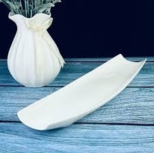 118-061 Прямоугольное блюдо 41х13х4см BIANCO в под.уп.(х16)Фарфор