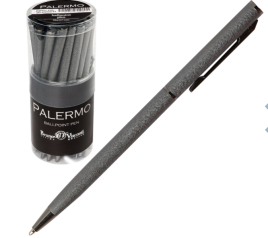 Ручка шариковая автоматическая " Bruno Visconti " Palermo синяя 0,7мм, толщина письма 0,5мм, поворот