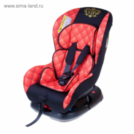 Детское автомобильное кресло КрошкаЯ «Support» (красно - черный  «VIP») гр. 0+/1   1598898