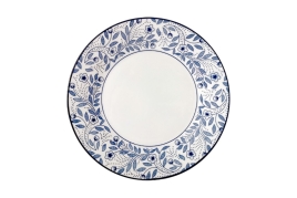 Тарелка десертная 20см Floral pattern  кратно 12