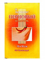 Пластырь перцовый 10х18см