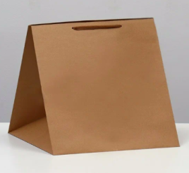 Пакет под торт 40х40х40cm Крафт   7915975