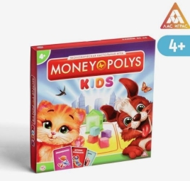 Экономическая настольная игра  "MONEY POLYS KIDS" , 4+ 4332668