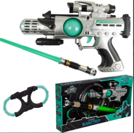 Пистолет Mr Boy MK840-2 на батарейках в коробке