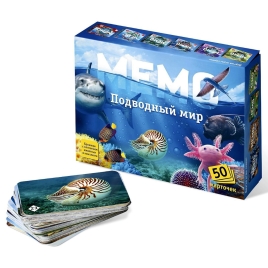 Настольная игра "Мемо. Подводный мир" 8032 /48 4020271