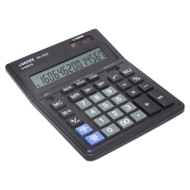 Калькулятор " deVente " DD-4424, 14-разрядный, настольный, 153*199*31мм, черный, автоматическое вычи