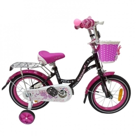 Вело. 18" Oscar KITTY 2023 K18 Black/Purple new