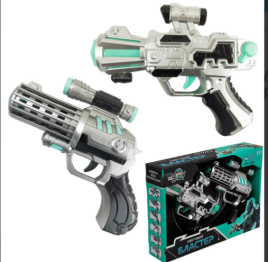 Пистолет Mr Boy MK838-14 на батарейках в коробке