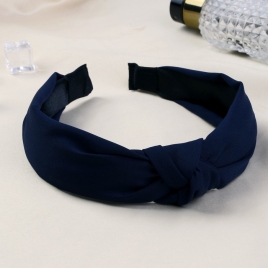 Ободок для волос "Кокетка" 3 см, синий 5144525