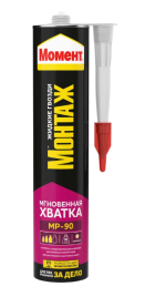 Клей МОМЕНТ Монтаж МР-90 Мгновенная Хватка 290 мл