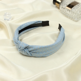 Ободок для волос "Джил" 2,5 см, голубой   10530901