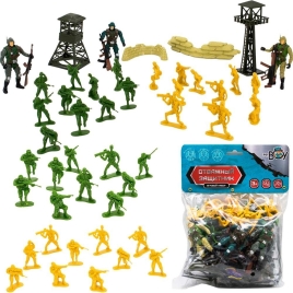 Набор солдатиков MR BOY YS8700-10 а аксес. в пак.Предназначен для детей в качестве игрушки,Материал: