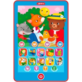 Мой первый планшетик Сказочки-малышки 4630027294753.Предназначена для детей в качестве музкальной иг