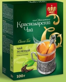 Чай КРАСНОДАРСКИЙ зеленый ароматный 100 г